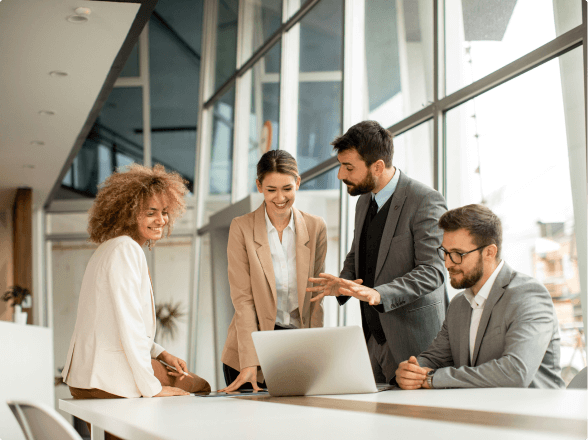 group of business people